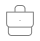 Grey Briefcase icon