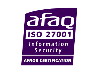 Certification logo ISO 27001